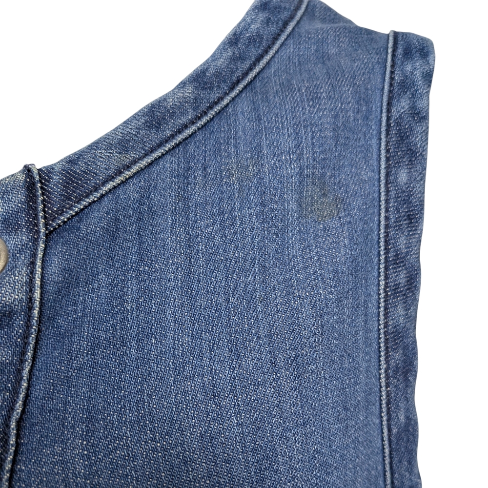Aerie Denim Mini Dress with Lace-Up Detail - Picture 10 of 10